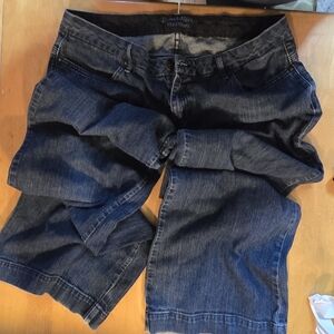 Vintage Vera Wang  Blue Denim Jeans Hi Waist Wide leg Cotton